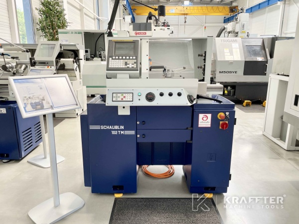 Tornio CNC - SCHAUBLIN 102 TM-CNC - 90075