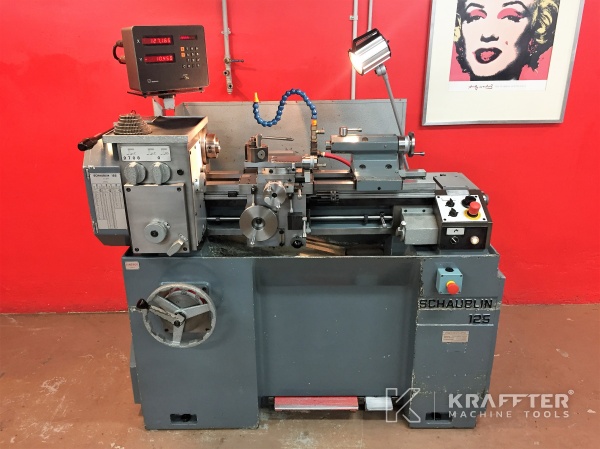 Tornio convenzionale - SCHAUBLIN 125 C  - 20689-895