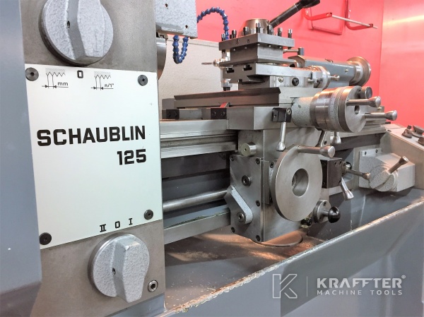 Macchine industriali per tornitura Tornio convenzionale SCHAUBLIN 125 B 20689-889