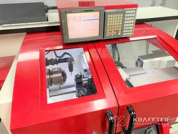 Tornio CNC d'occasione SCHAUBLIN 180 CNC R-TM A2-5 20689-958 3 assi in vendita