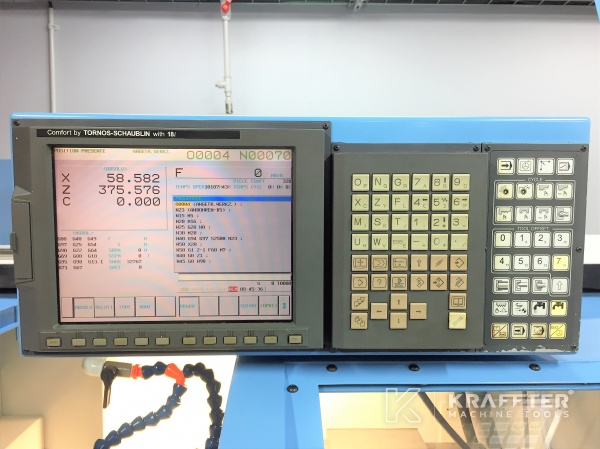 Controllo numerico FANUC 18i su macchina utensile SCHAUBLIN 180 CCN R-TM 20689-916