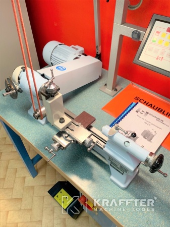 Tornio convenzionale d'occasione SCHAUBLIN 70-CF 20689-949 2 assi in vendita