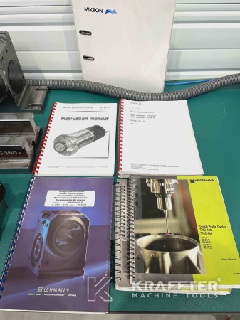 Manuali utente per Centro di lavoro MIKRON HSM 800 20690-041