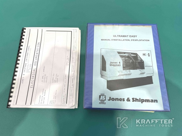 Manuali utente per Rettificatrice cilindrica CNC JONES & SHIPMAN Ultramat Easy 650 20690-005